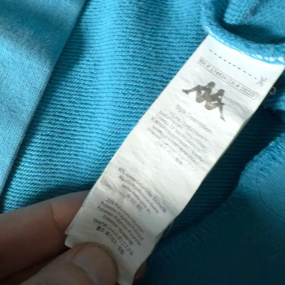 Kappa Big Spellout Logo Crewneck Sweatshirt Men’s L - Preppy Urban Streetwear - Picture 5 of 12